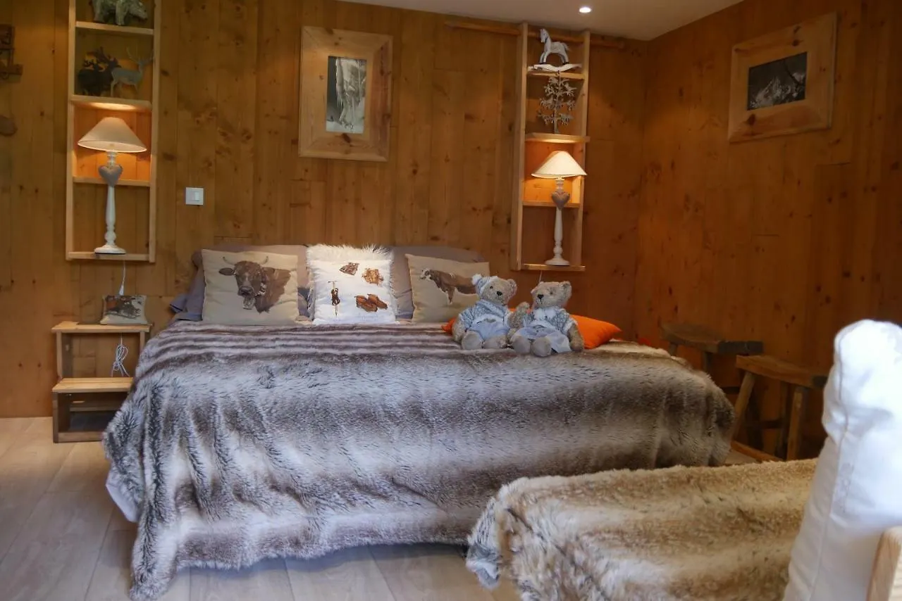 Oda ve Kahvaltı Chalet La Colombiere Sainte-Agnès Fransa